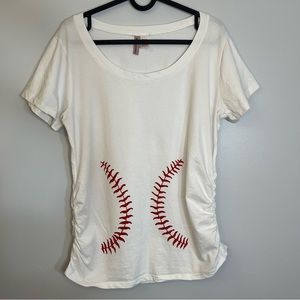 Baseball Maternity Shirt